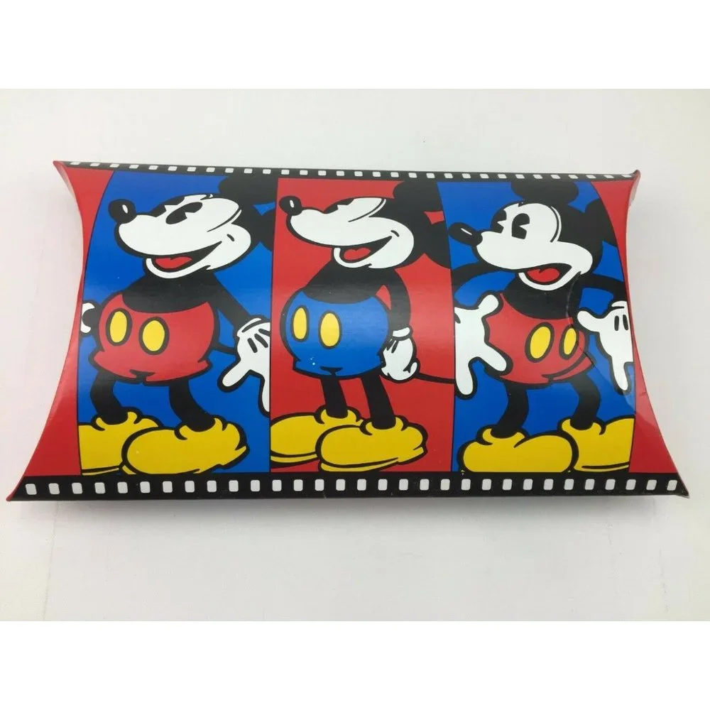 Vintage Disney Store Mickey Mouse Pillow Gift Folding Box